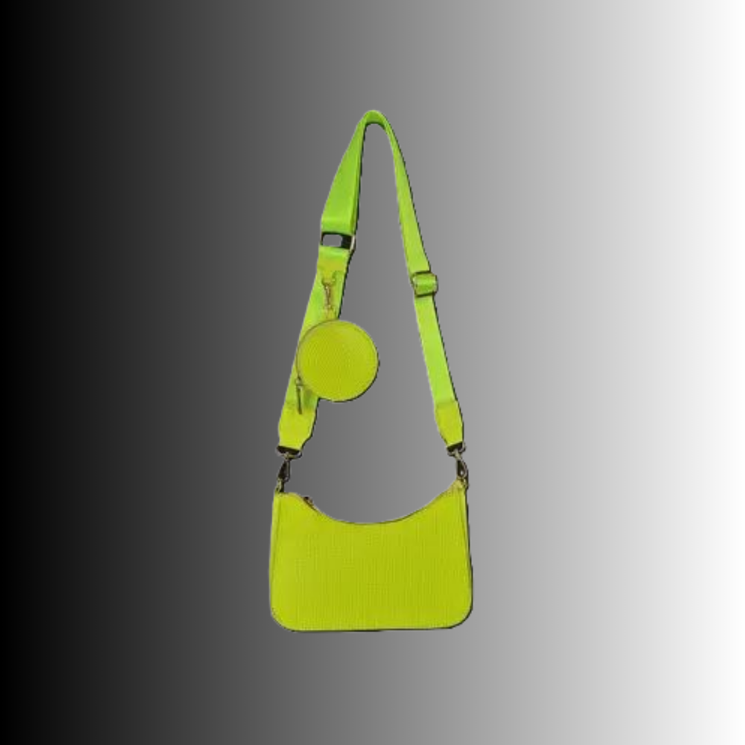 Hi-Viz Rhinestone Crossbody