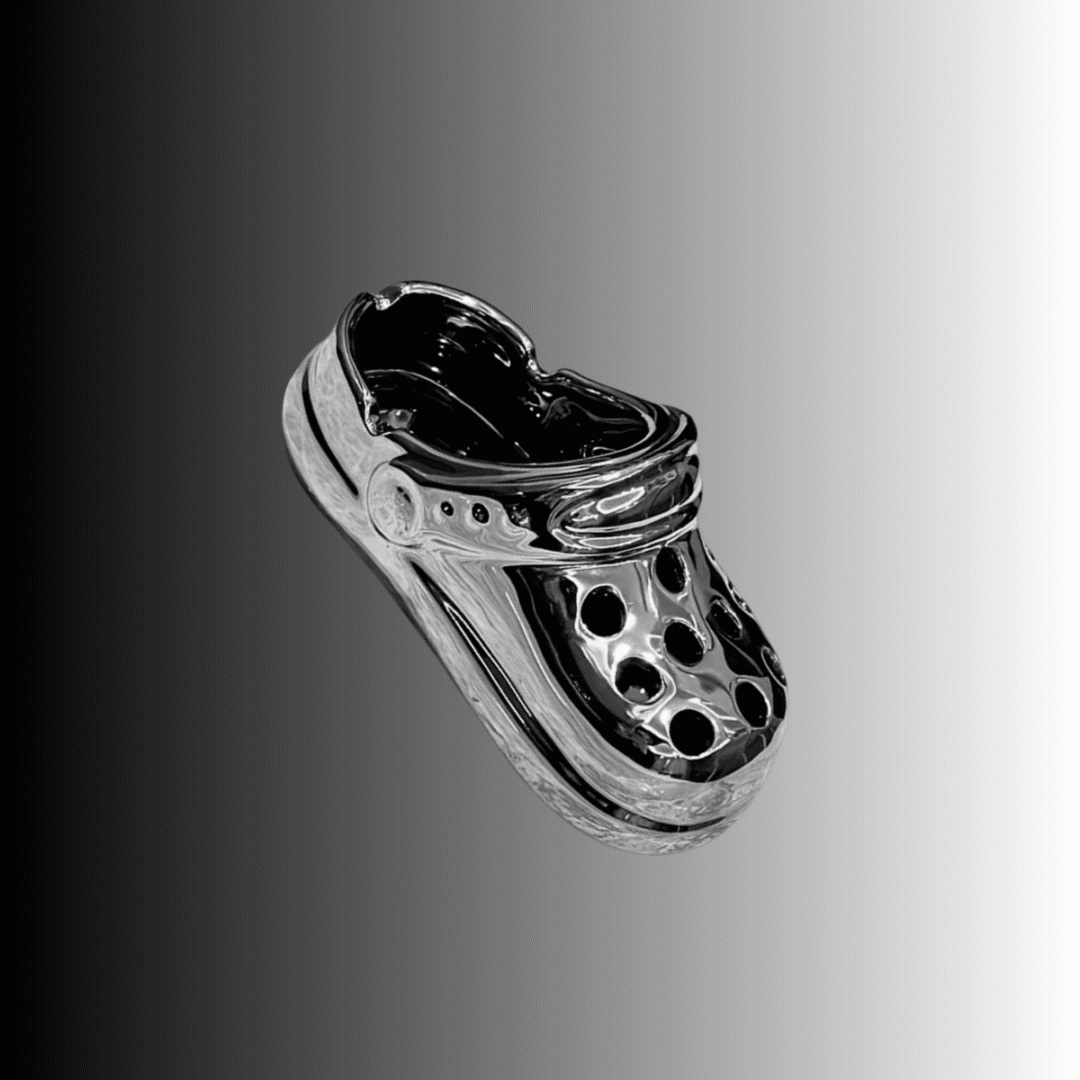 Croc-Inspired Ceramic Ashtrays