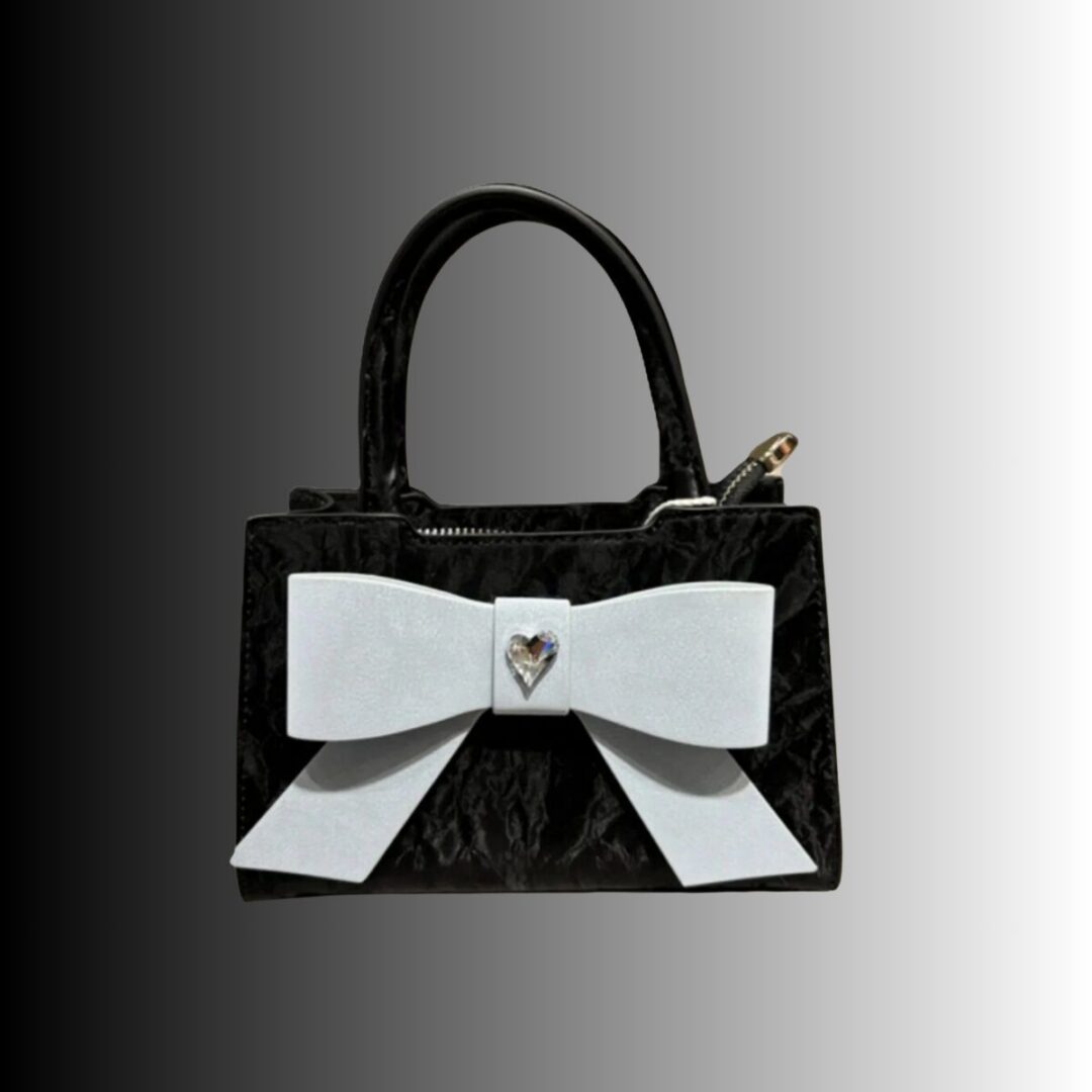 Satin Bow Evening Bag