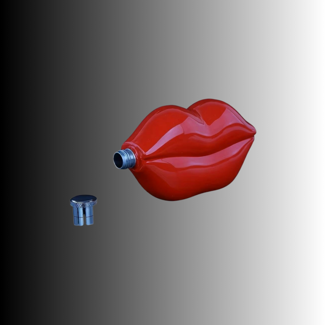 Red Lips Drinking Flask