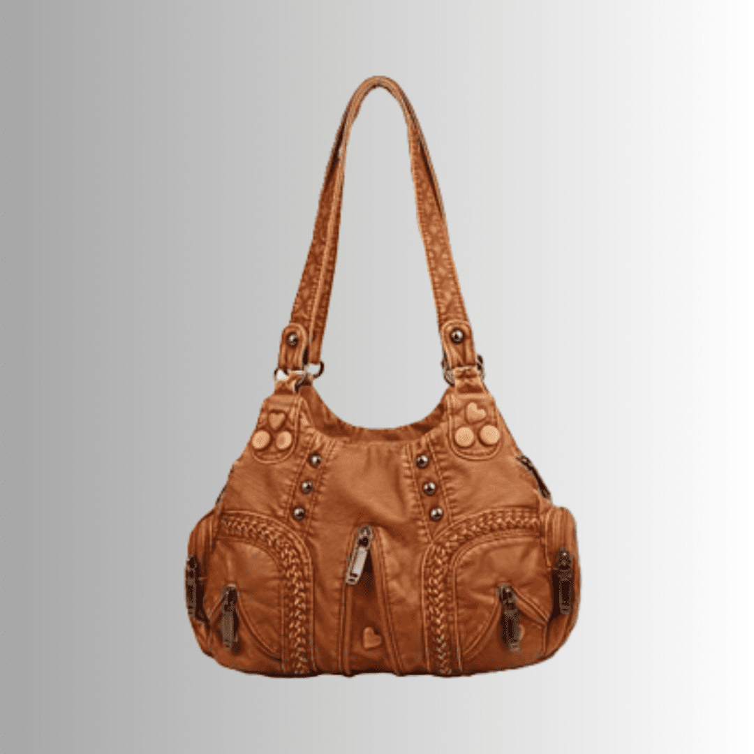 Multi-Pocket Hobo Bag