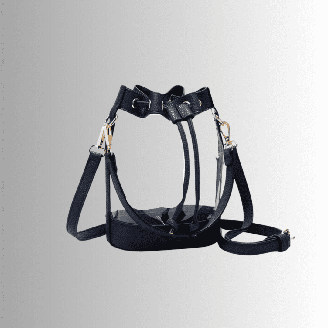 Transparent PVC Bucket Bag