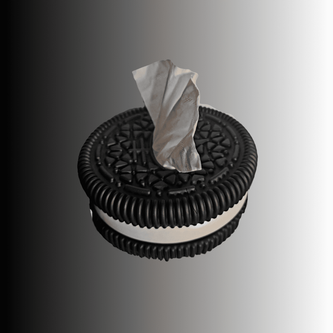 Cookie Tissue Box