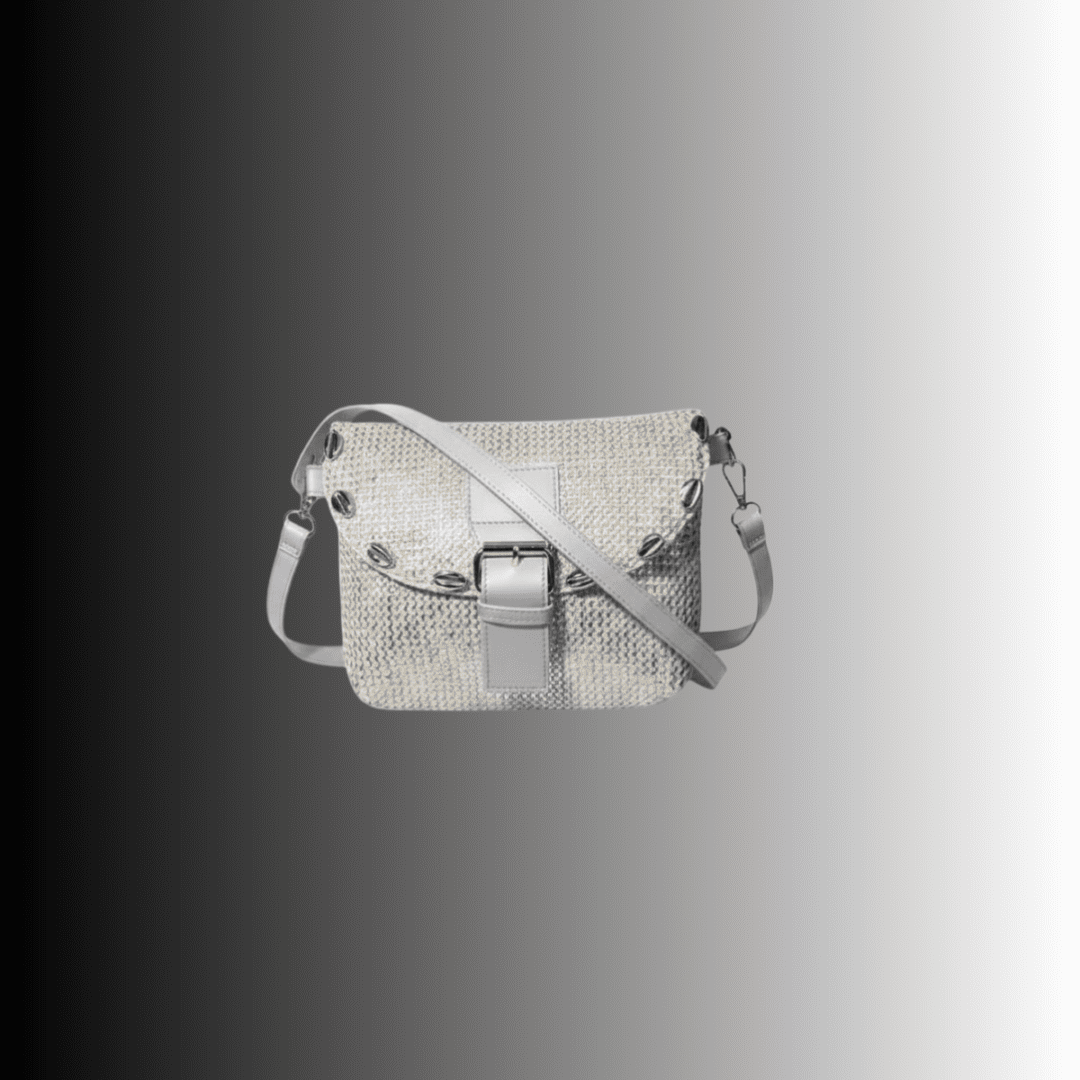Straw & Shell Satchel