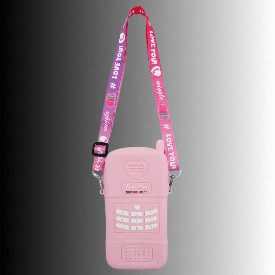 Retro Silicone Cell Phone Crossbody