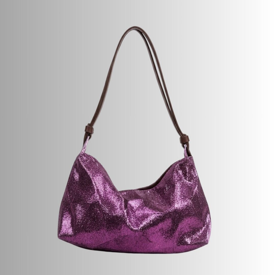 Shimmery Shoulder Handbag