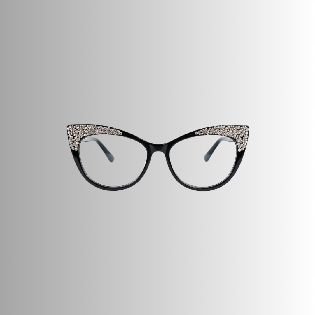 Cat Eye Rhinestone Sunglasses