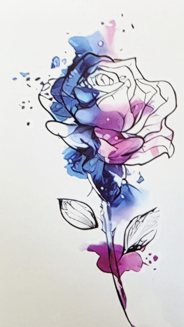 Temporary Flower Tattoos (Small) - Image 3