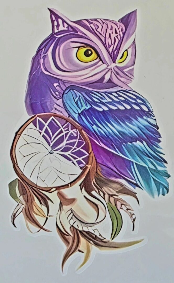 Temporary Bird Tattoos
