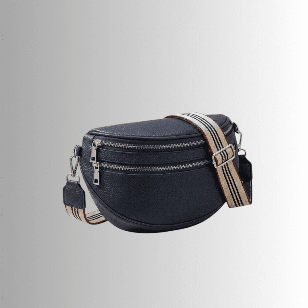 Double Zip Leather Commuter - Image 2