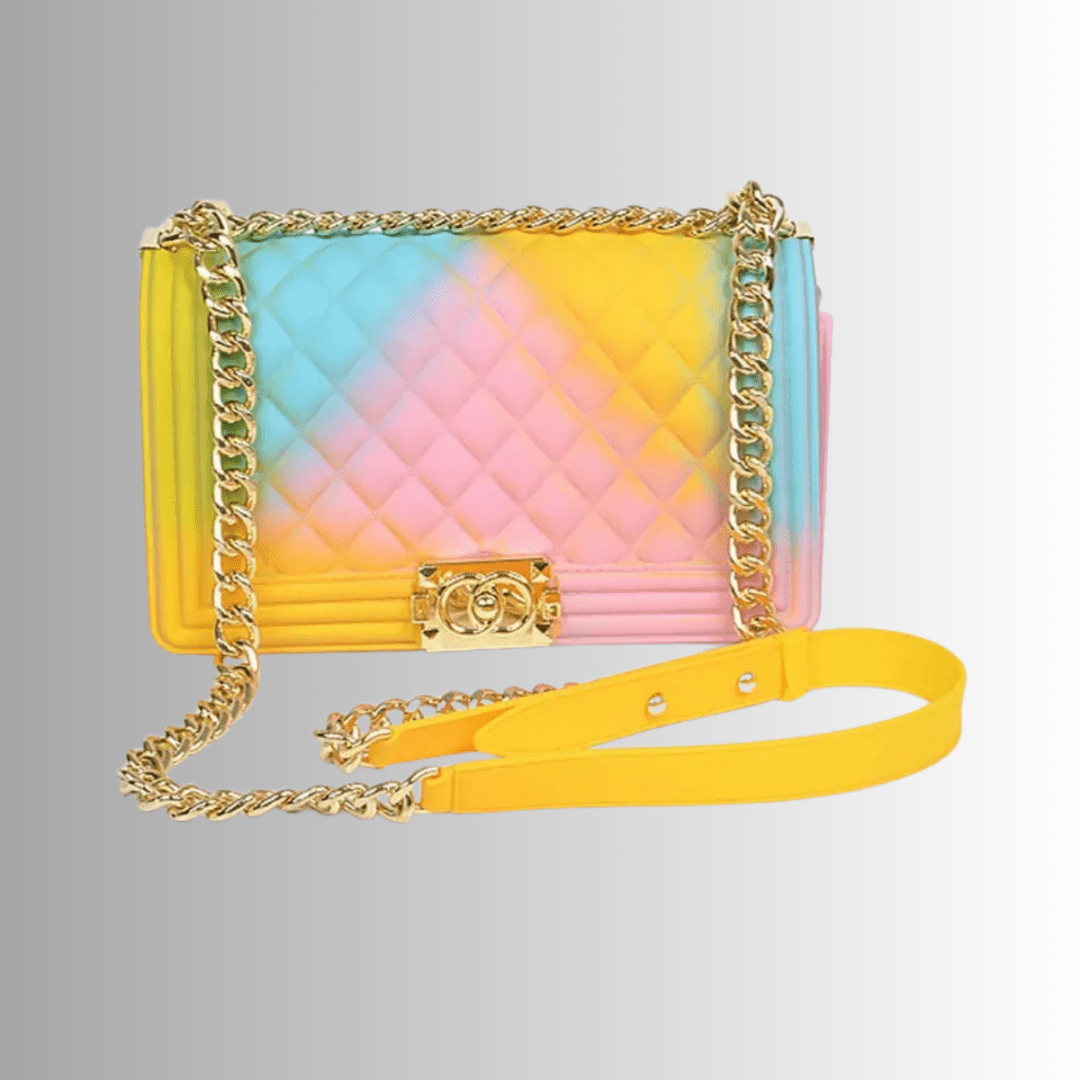 PVC Multi-Color Handbag