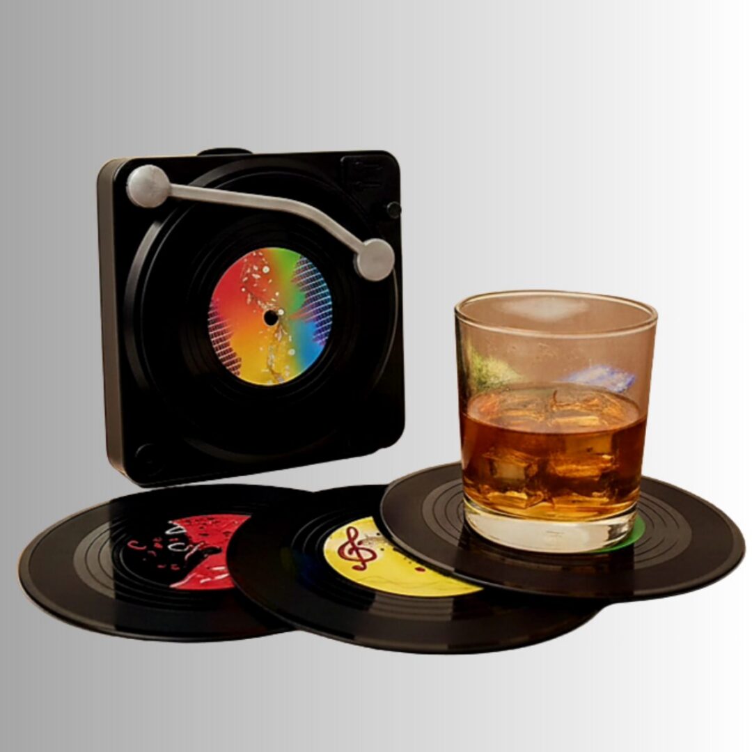 RECORD PLAYER COASTERS